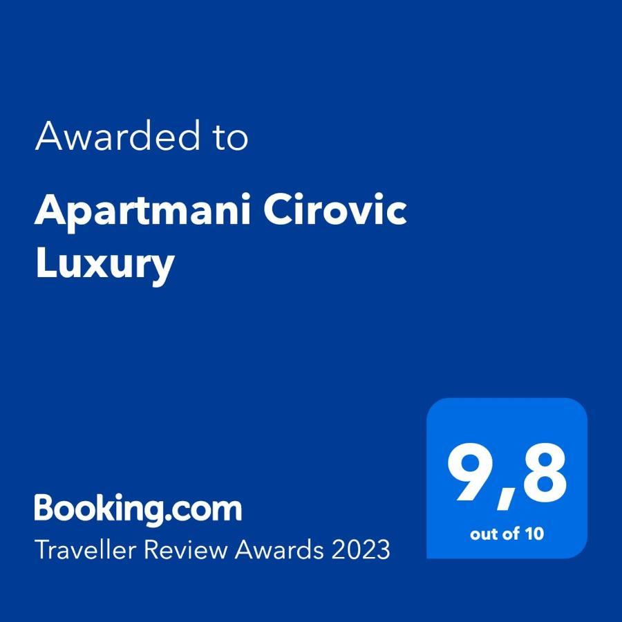 Apartmani Cirovic Luxury ヘルツェグ・ノヴィ エクステリア 写真